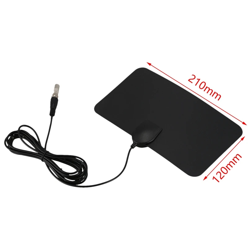 

Flat HD Digital Indoor Zoom TV Antenna HDTV 50 Mile Range TVFox VHF UHF DVB