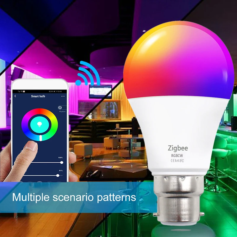 

Zigbee RGB LED Tuya Smart Life App Alexa Google Assistant
