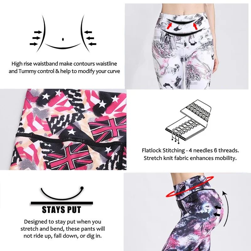 Женские штаны для йоги с высокой талией бесшовные спортивные Леггинсы фитнеса