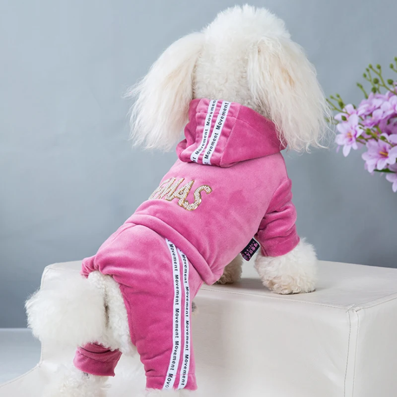 

Fashion letter Pet Dog Clothes for Dogs Coat Hoodie Sweatshirt Four seasons Dog Clothing Cartoon Pets Clothing Bodysuit dog