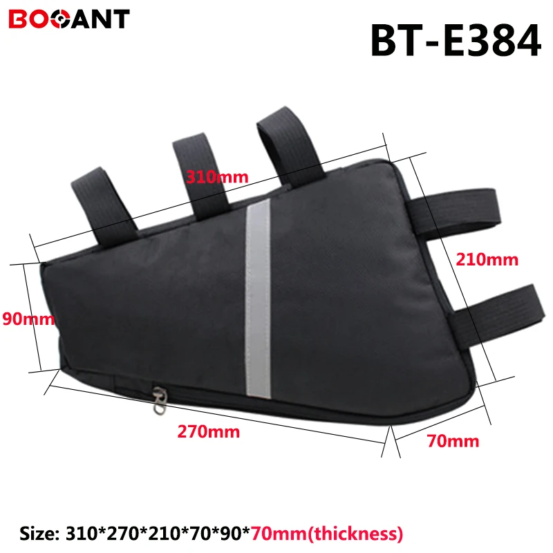 Тканевая сумка для электронных велосипедов треугольная литиевая батарея 24 в 36 48