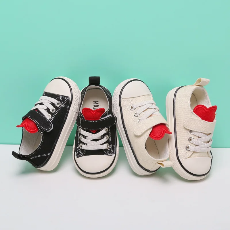 

Spring Autumn New Baby Canvas Shoes Boys Toddler Shoes Children Summer Girls Casual Shoes Baby Soft Sole Flats Single Shoes