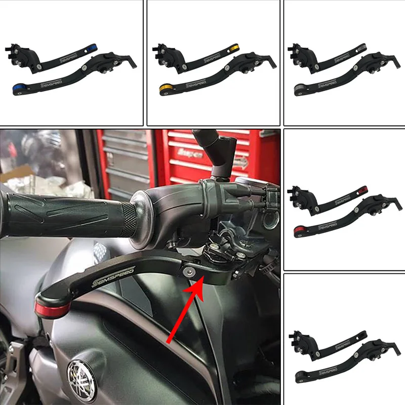 

For Yamaha FJ-09 MT-09 Tracer FZ-10 MT-10 FZ-07 MT-07 FZ-09 MT-09 SR 2014-2019 Motorcycle CNC Aluminum Alloy Clutch Brake Levers