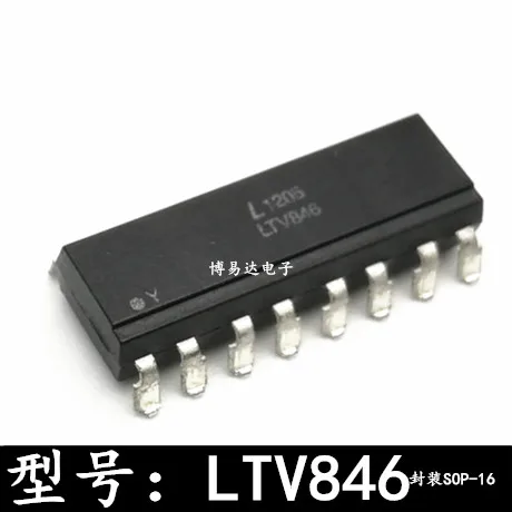 

20 шт./лот LTV846 PC846 LTV-846S SOP16 LTV846S