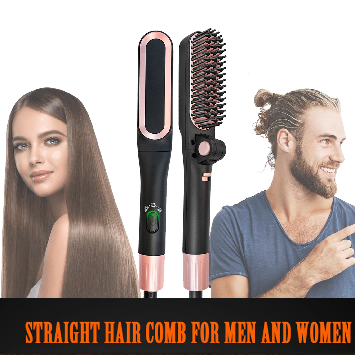 

Professional Ceramic Steam Hair Straightener Constant Temperature Control Multifunctional Hair Styling Tool