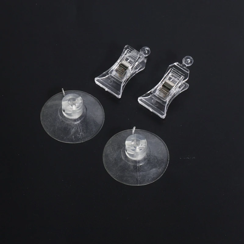 Newest 6 PCS 47Mm Clear Plastic Wall Suction Cup Clip Clamp | Обустройство дома