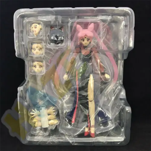 

Anime Sailor Moon Cat Black Lady 20th Anniversary PVC Figures Toy Collection 15CM