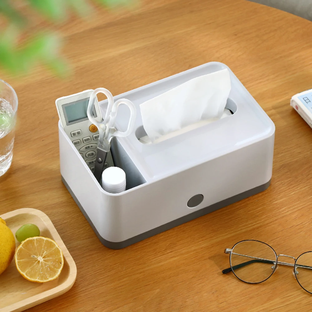 

Automatic Supplement Multifunctional Tissue Box Holder Simple Box Tissue Holders Tissue Holder Home Kitchen Storage