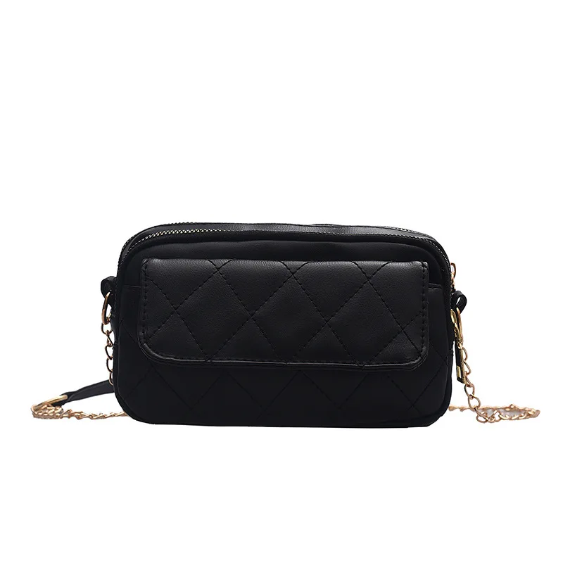 

This year's popular small new fashion texture chain casual messenger bag Joker shoulder bag