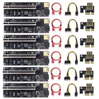 Карта расширения Ver 009S Plus USB 3,0 PCI-E, Райзер-адаптер Ver 009S Express 1X 4x 8x 16x, Pcie, кабель питания