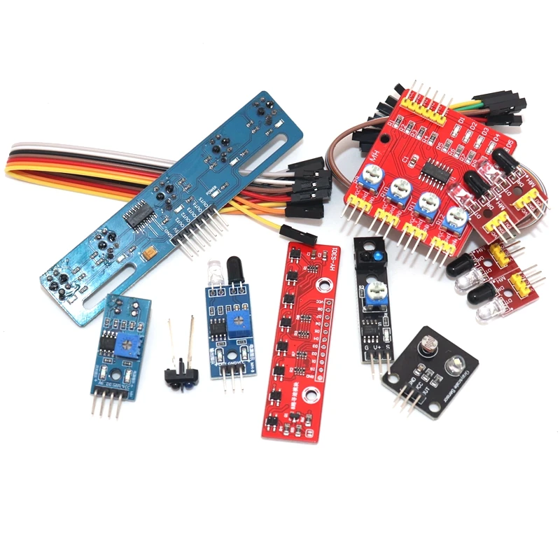 Инфракрасный датчик обхода препятствий модуль смарт автомобиль 3 проводной