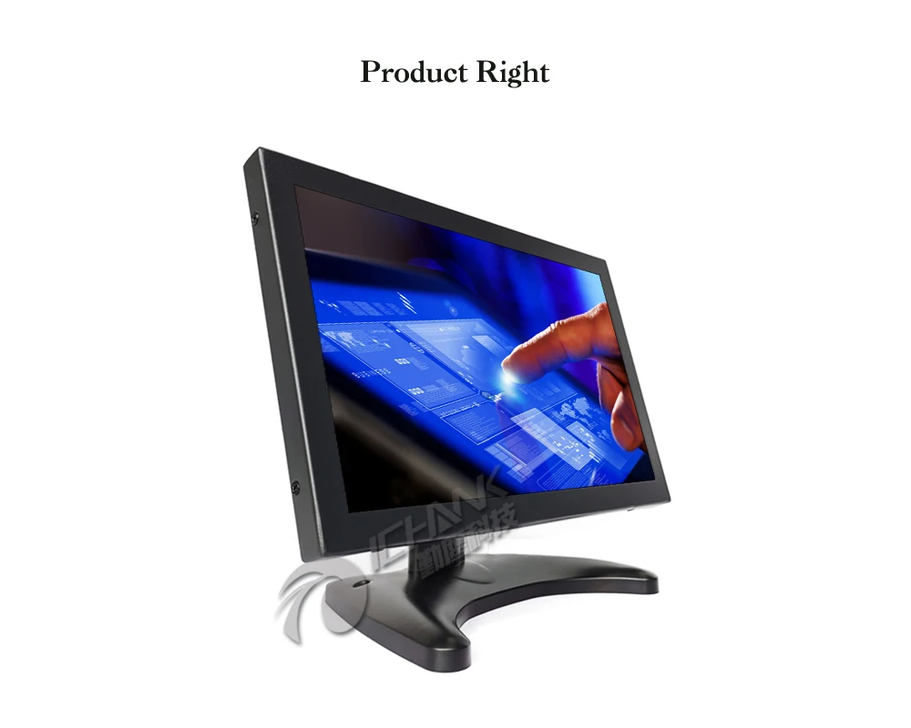 ZB101TC-V59D/10,1 дюйма 1280x800 Full View 1080p HDMI VGA HD металлический чехол с бесплатным приводом десять точек емкостный сенсорный монитор ЖК-экран