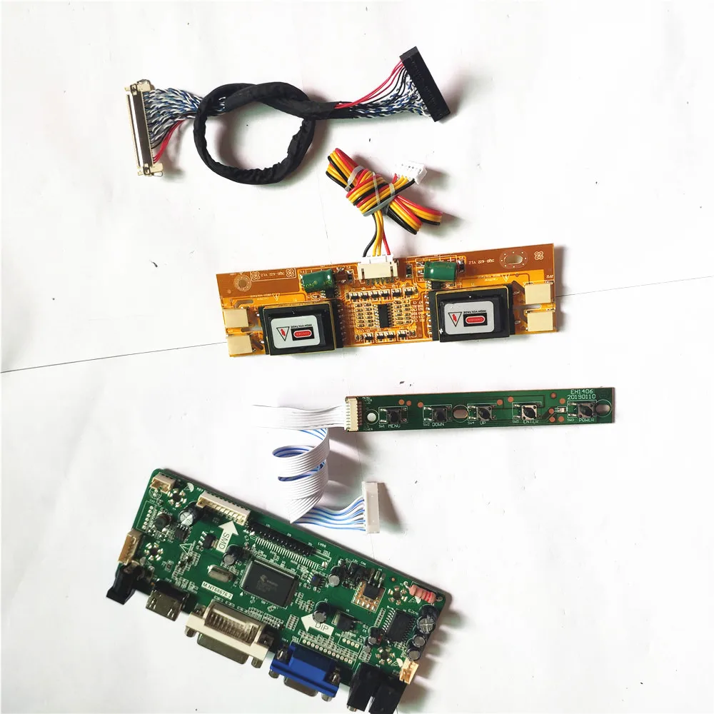 Для LTM200KP01 LTM200KT01 1600*900 20-дюймовый ЖК-монитор LVDS 30Pin CCFL HDMI-совместимый DVI VGA MNT68676 плата