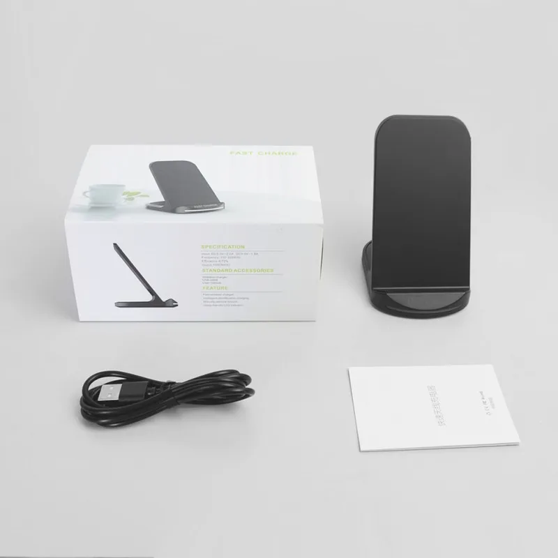 

Fast Charging Dock Station Qi Wireless Charger Stand For IPhone X XS MAX XR 8 11 12 Plus Pro Samsung S20 S10 S9 Phone Charger