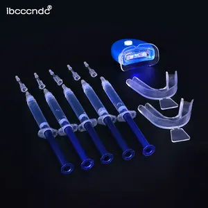 Комплект для отбеливания зубов, 44% пероксид, система отбеливания зубов, комплект геля для полости рта, отбеливатель зубов, новое Стоматологическое оборудование светодиодный светильник щение