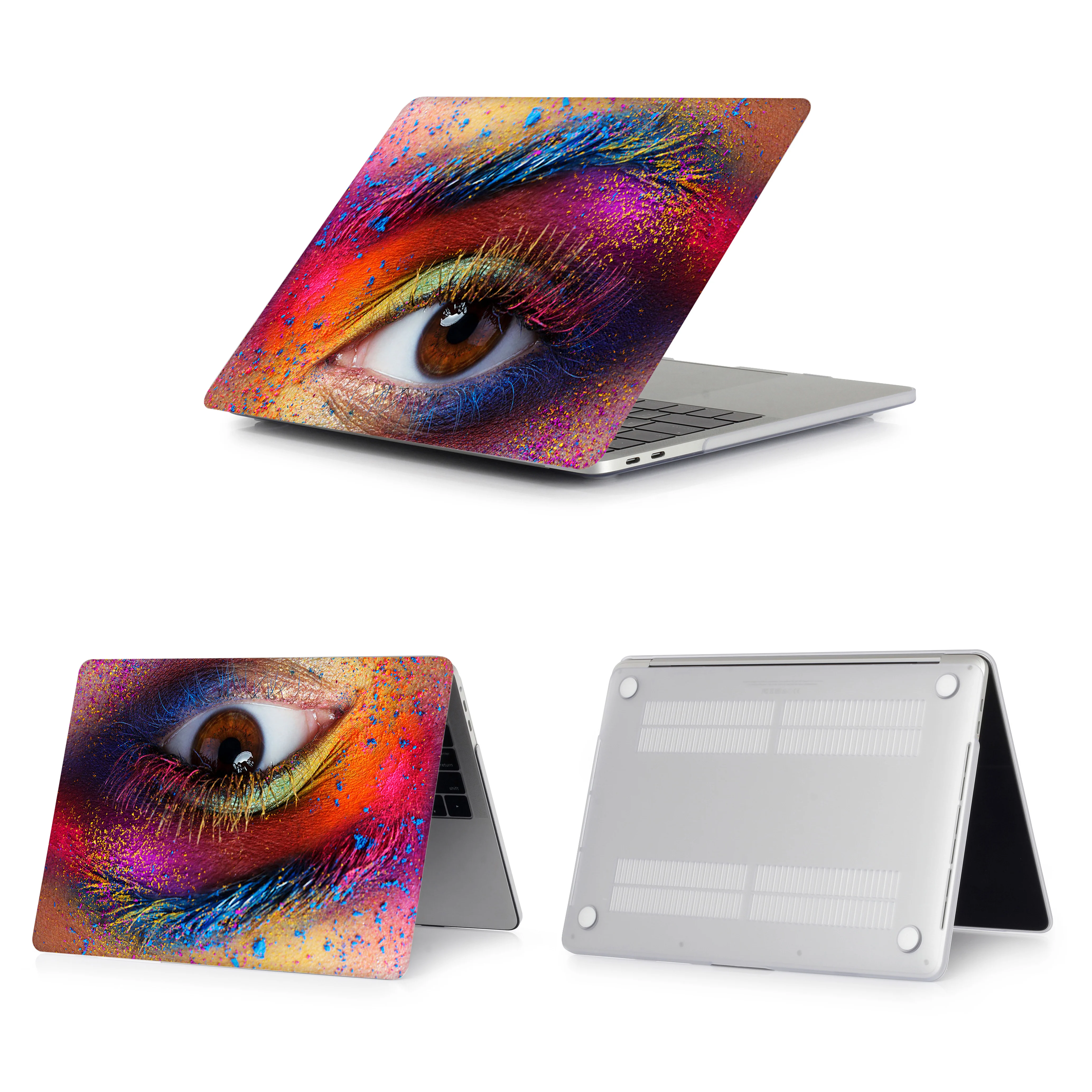 Чехол с цветной печатью HD для Apple MacBook Air 13 3 11 Pro 15 Retina 12 сумка ноутбука 2020 нового