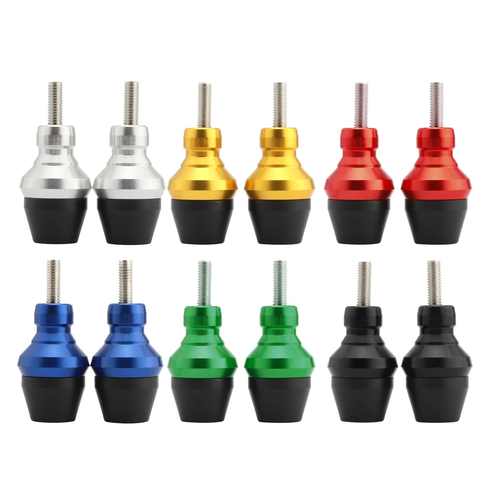 

2Pcs M6 Front Fender Frame Sliders Support Screws Fork Protector for Yamaha for Honda for Kawasaki for Suzuki Motorcycle