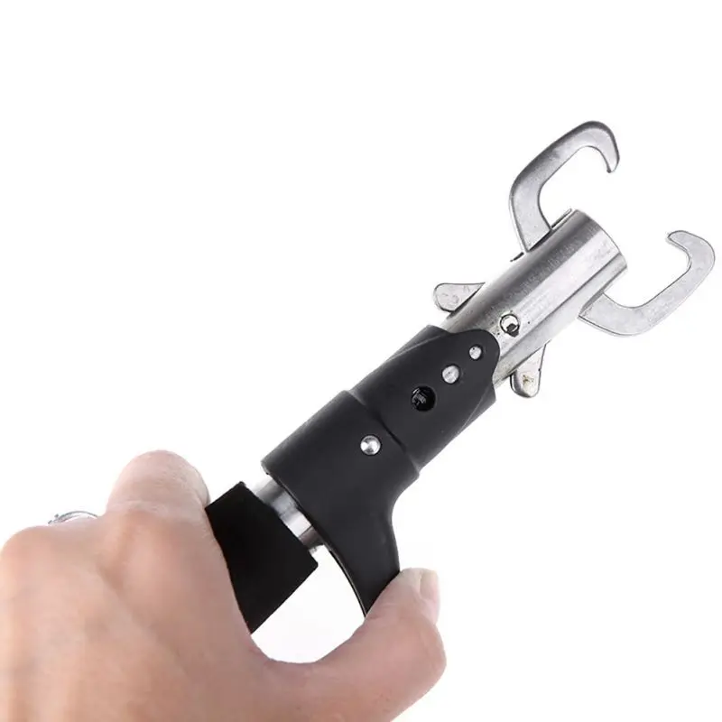 

Portable Fishing Gripper Stainless Steel Fish Lip Grip Handle Grab Carp Fishing Lip Fishing Tackle Tools Fishing Gear Tackle
