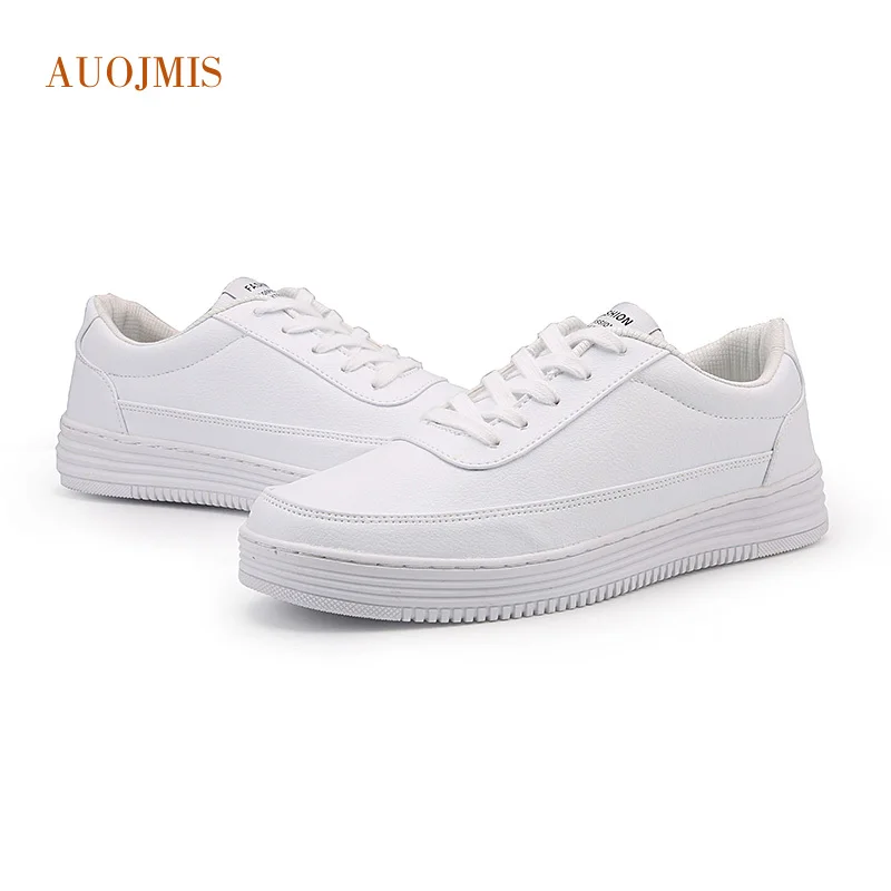 Auojmis 2019 summer new students white shoes lovers models solid color outdoor casual small large size | Обувь