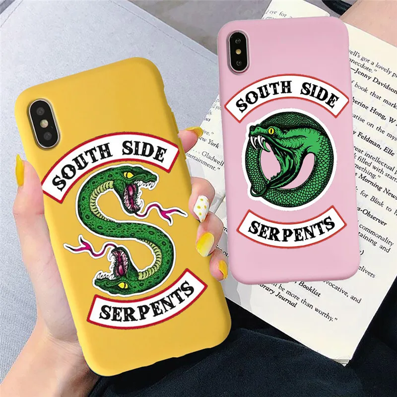Чехол для телефона с американским ТВ ривердэйлом саутсайд змеями Xiaomi Mi 10 9T Mi9T 8 Lite