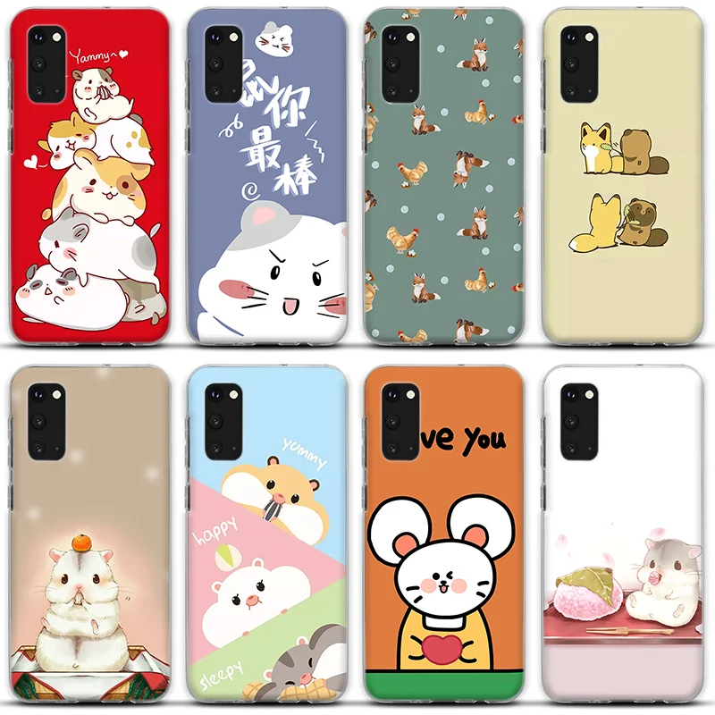 

Симпатичный маленький чехол для Samsung Galaxy S8 S9 S10 S20 S21 Plus Note 20 Ultra 10 9 8 A51 A50 A71 A70 A520