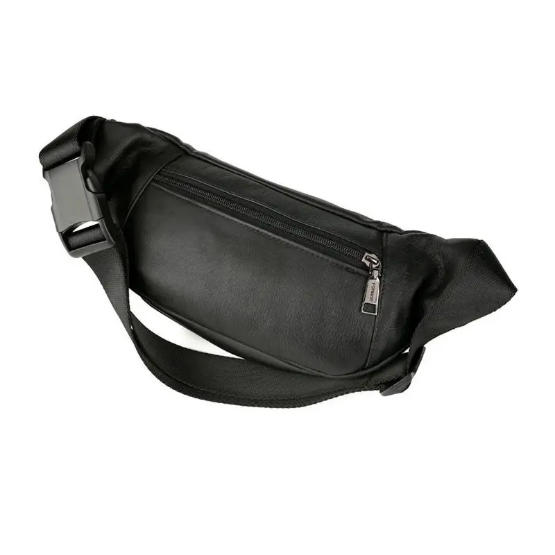 

FONMOR Men's Waist Packs male Pack Belt Bag Phone Pouch Bags Travel Waist Pack Male Small Waist Bag Leather Pouch