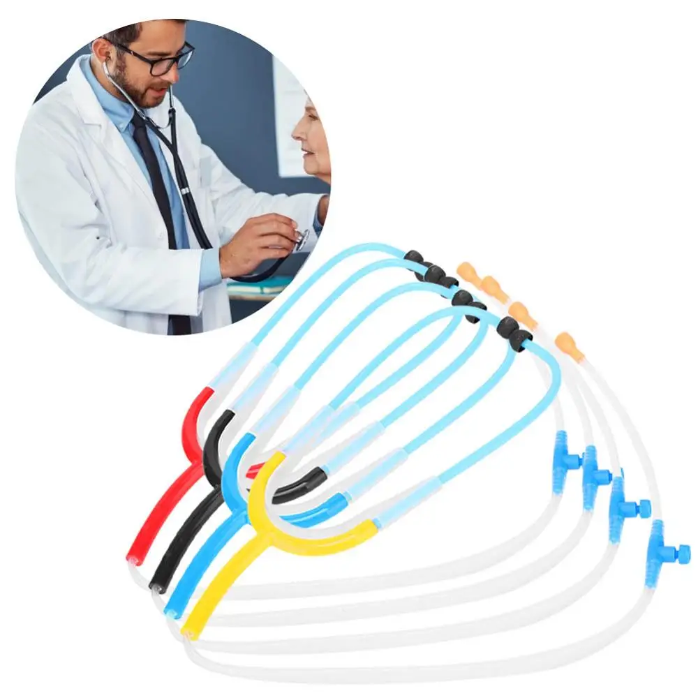 4 цвета бинауральный слуховой аппарат стетоскоп уменьшает шум медицинская