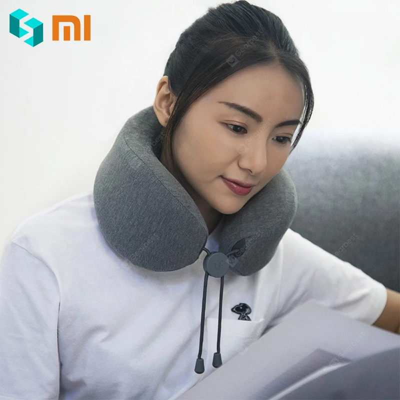 Оригинальные Xiaomi LeFan мягкие удобные u-образные массажные подушки для шеи двойные внутренние подушки для дома и офиса