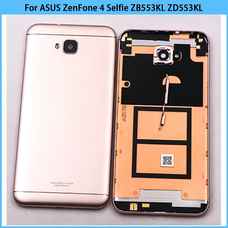 10 шт. для ASUS ZenFone 4 Selfie ZB553KL ZD553KL задняя крышка батарейного отсека корпус Замена