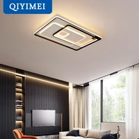 new led modern ceiling lamps living study dining room bedroom lights remote control round square luminarie home indoor lighting