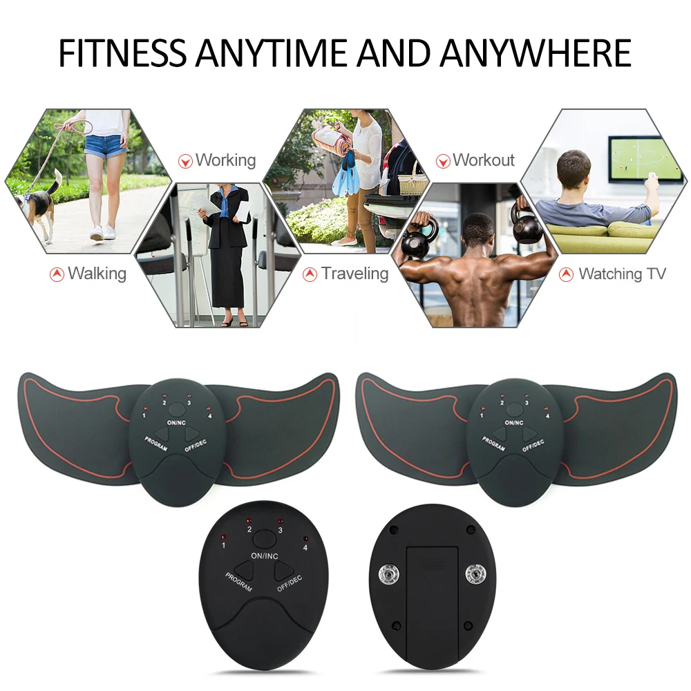 Умный электрический мышечный Стимулятор Ems тренажер для формирования руки и тела