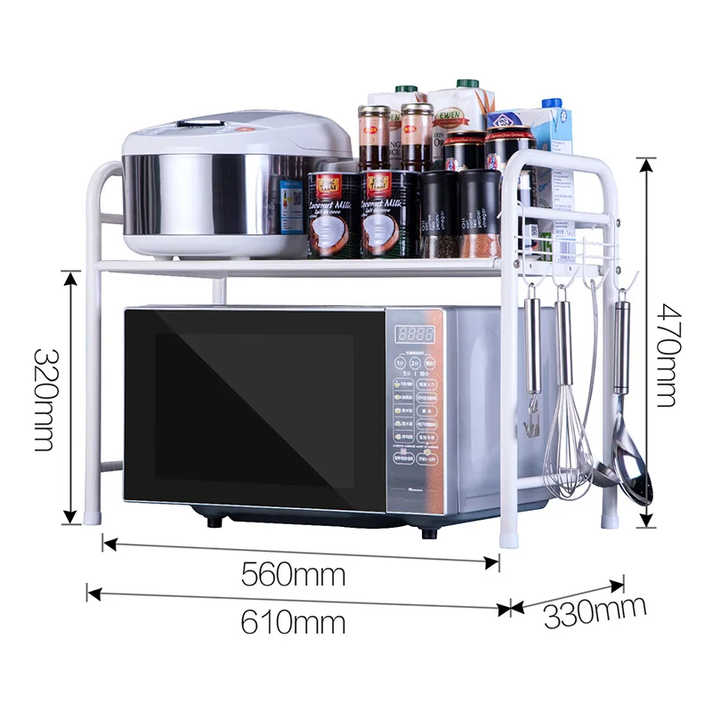 

Kitchen appliances storage rack racks Metal desktop storage racks oven oven racks