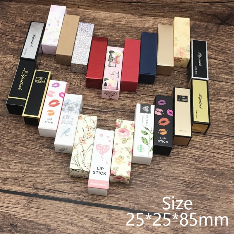 Упаковка для помады бумажная коробка пустой бальзам в бутылке подарочные
