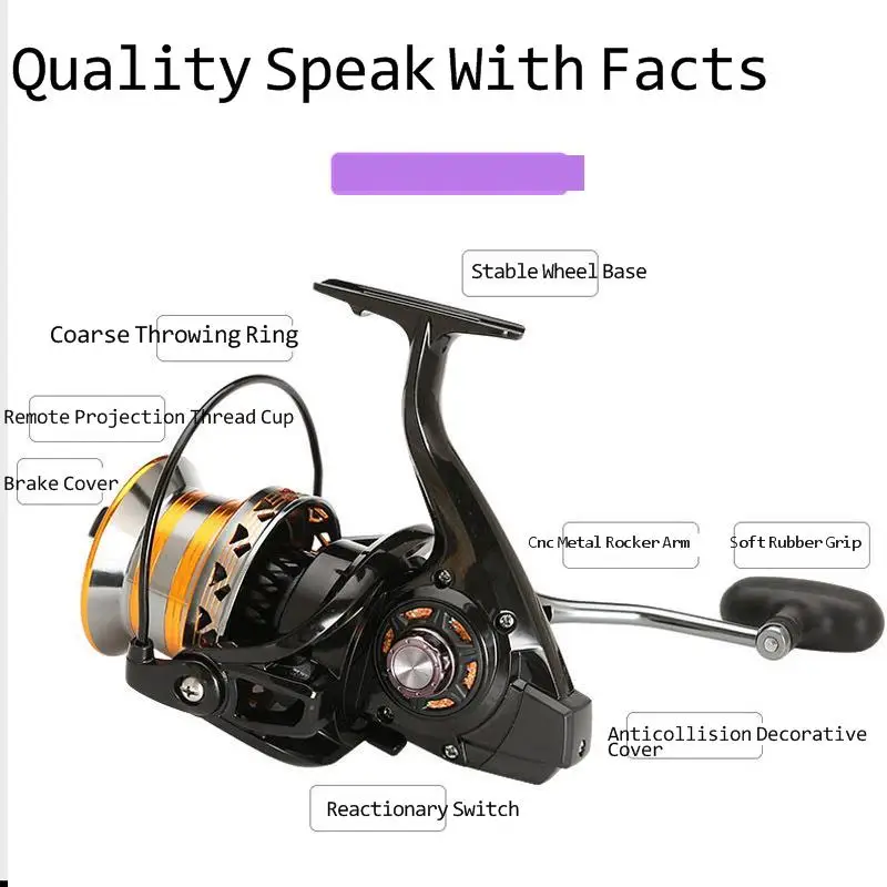 13BB спиннинг катушка спиннинга для морской рыбалки металла с ЧПУ рокер левой и