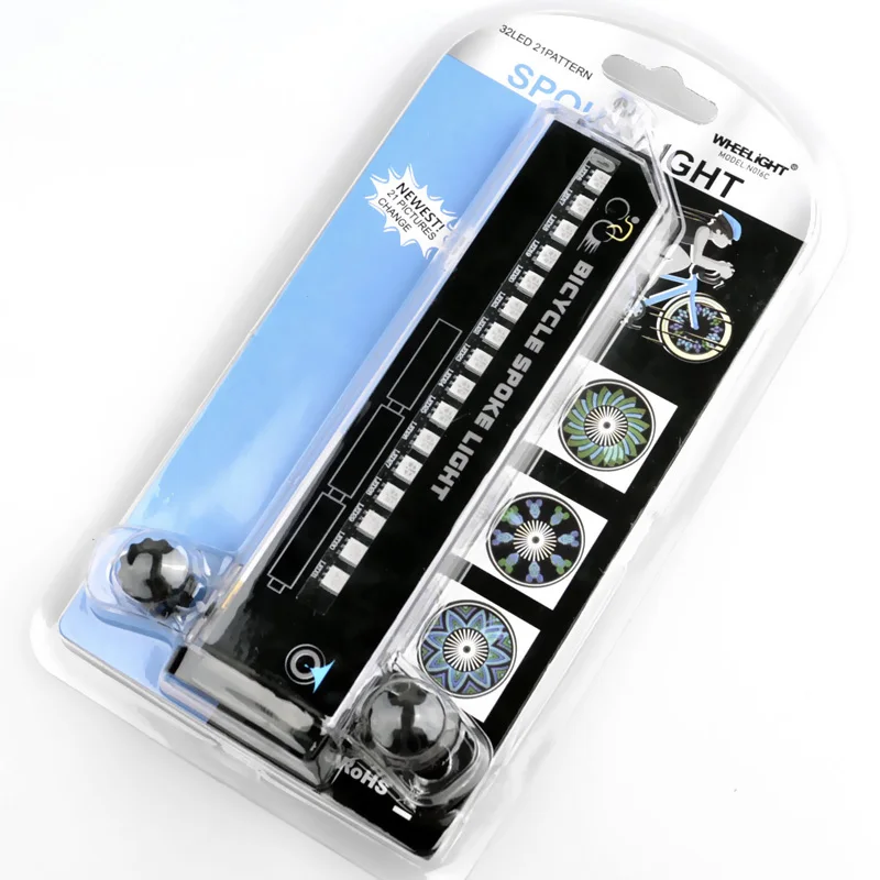 

Wasafire Bike Spoke Light 32 Colored Leds Bicycle Lights Cycling Wheel Signal Light Colorful Bicycle Cycling Wheel Spokes Lights