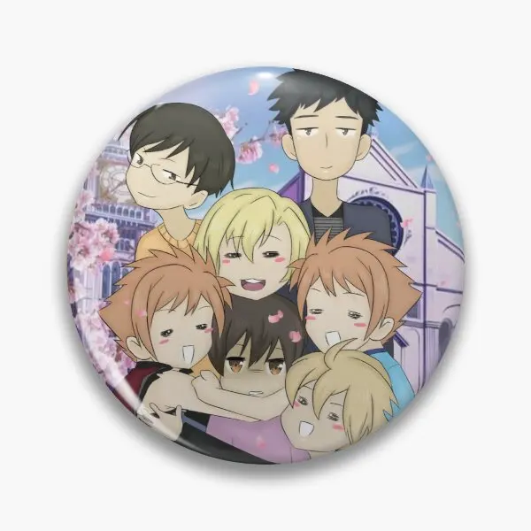Значок на булавке Ouran для школьного клуба мягкая Заколка-значок женщин модная