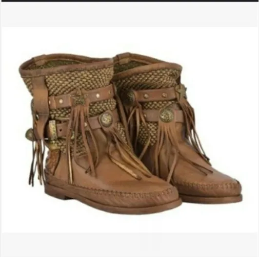 Cosplay средневековый Ретро Женский воин солдат рыцарь армированный чехол для обуви