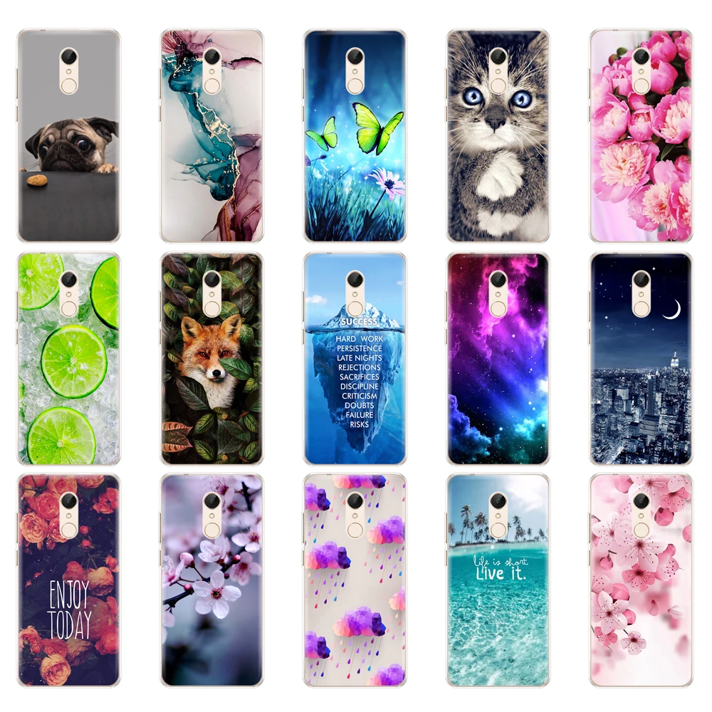 For Xiaomi Redmi 5 Plus Case 5.99 Inch Silicon Soft TPU Back Phone Cover For Xiaomi Redmi 5 Case 5.7 inch hongmi 5 Plus Coque