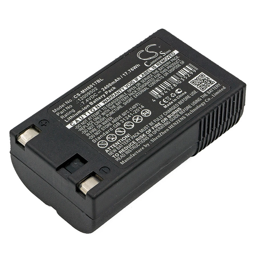 2400 mAh/17.76Wh CS MH6017BL 6017 Handiprint 6032 Pathfinder 6039 PDA сканер штрих кода перезаряжаемый