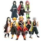 Фигурка рассекающего демонов Akaza Tanjirou Nezuko Zenitsu Inosuke Tokitou Tsuyuri Kochou Kanroji Shinazugawa Rengoku Iguro Himejima