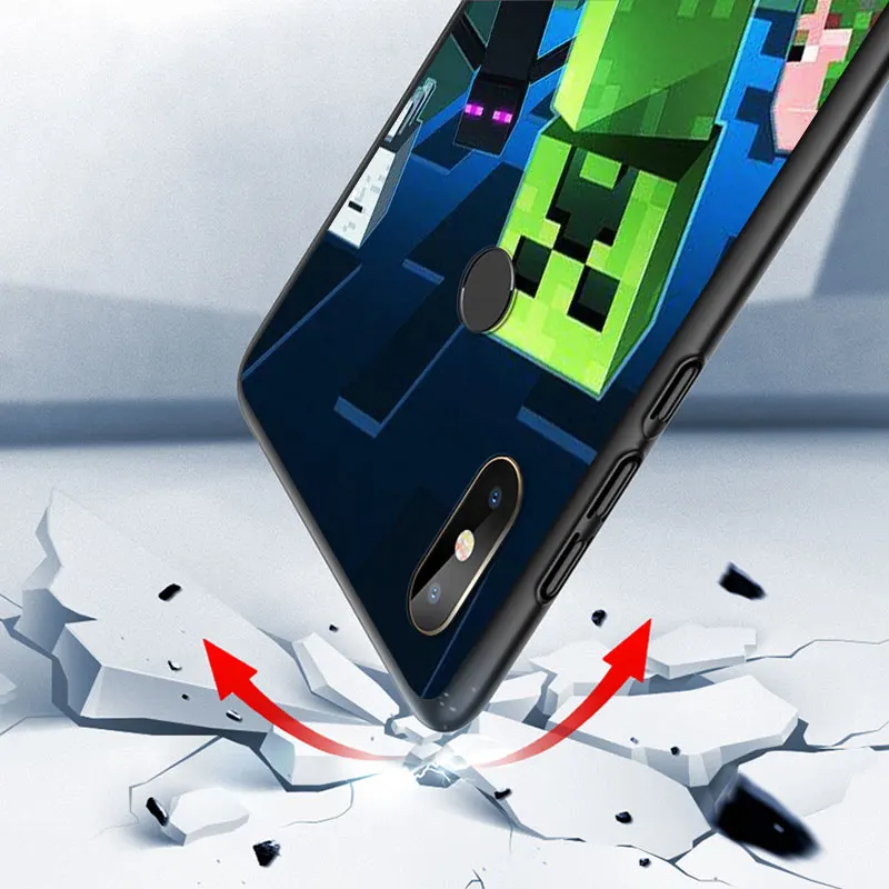 

For Xiaomi Mi 10T 10 9T 9SE 9 8 Pro Lite Ultra 5 Case Sandbox game Mini World For Xiaomi Mi Note 10 Pro Lite Phone Case