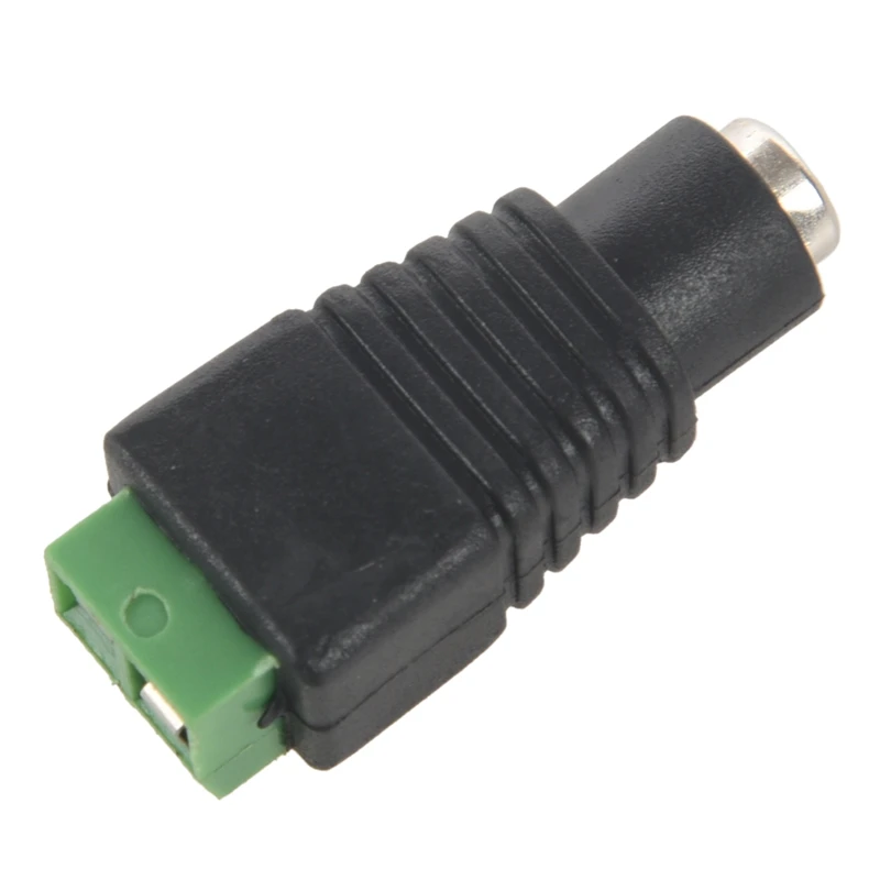 

5.5 x 2.1mm DC Power Female Jack Connector Plug for CCTV Camera DVR