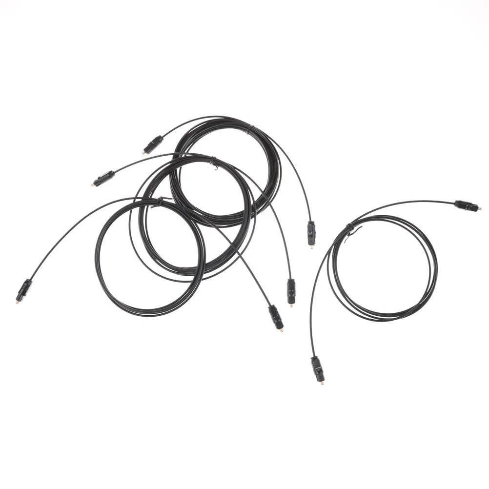 Цифровой аудио оптоволоконный кабель Toslink шнур SPDIF ПВХ для DVD VCR плеера Hi-Fi