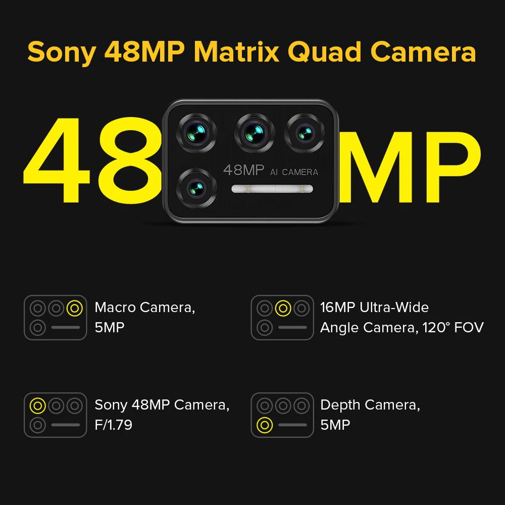 umidigi bison 2021 8gb128gb nfc ip68ip69k waterproof smartphone rugged phone 48mp matrix quad camera fhd display android 11 free global shipping