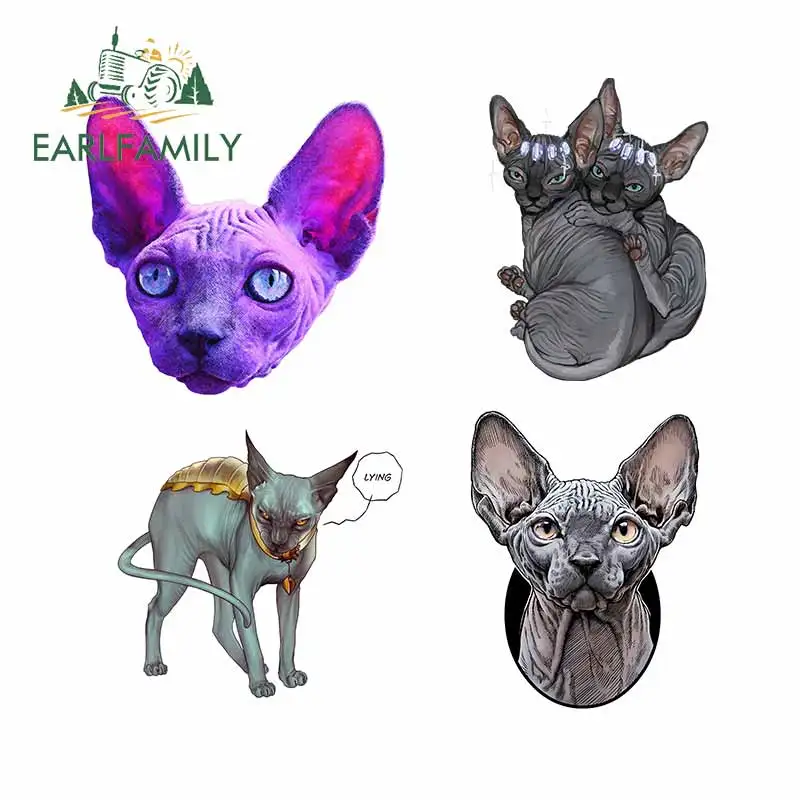 EARLFAMILY 13 см x 10 1 для сhynx Cat забавные автомобильные наклейки s DIY мотоциклетные