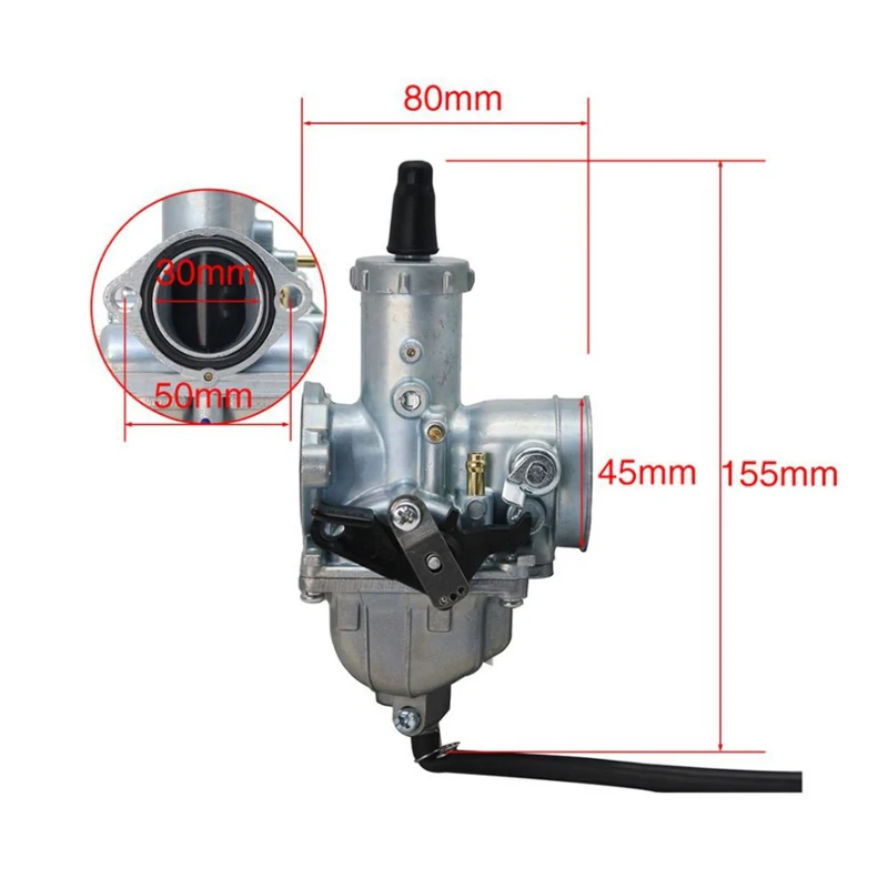 Карбюратор PWK для мотоцикла карбюратор Honda CRF XR 200cc 250cc ATV аксессуары запчасти