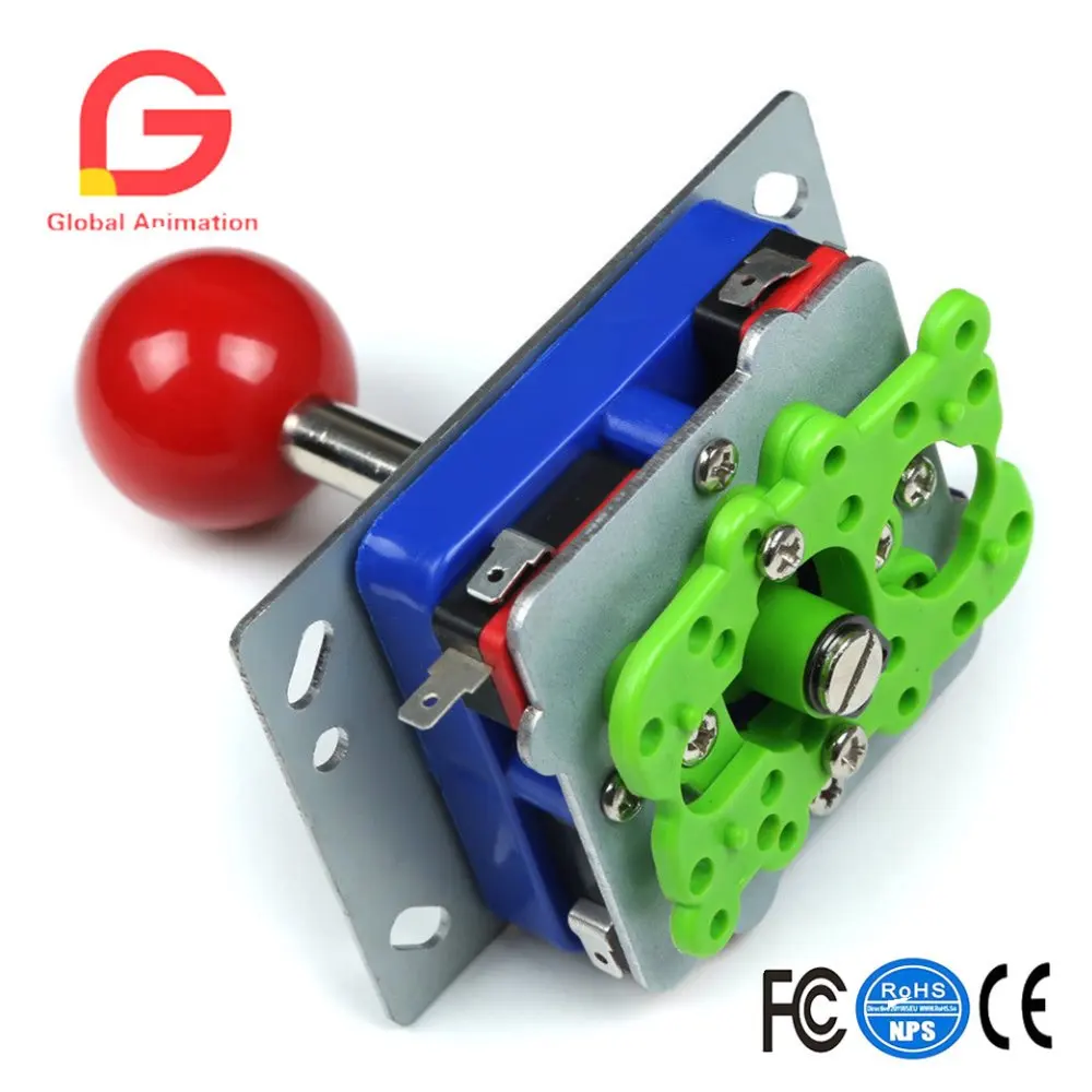 Classic 2/4/8 way Arcade Game Joystick Ball PacMan 7 colors available | Спорт и развлечения