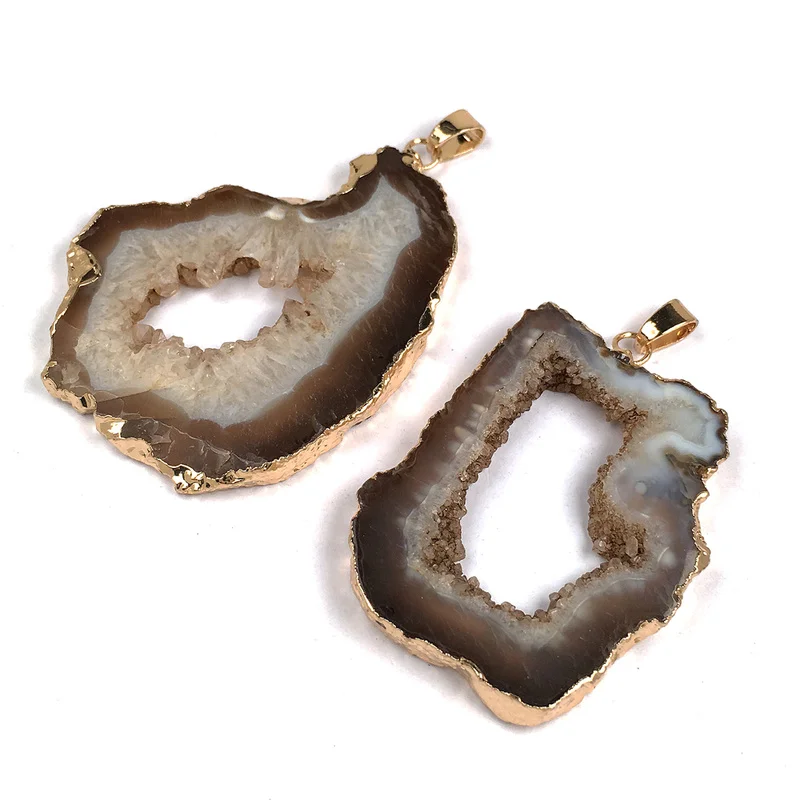 Подвеска из натурального агата Необычные подвески драгоценных камней Подвески