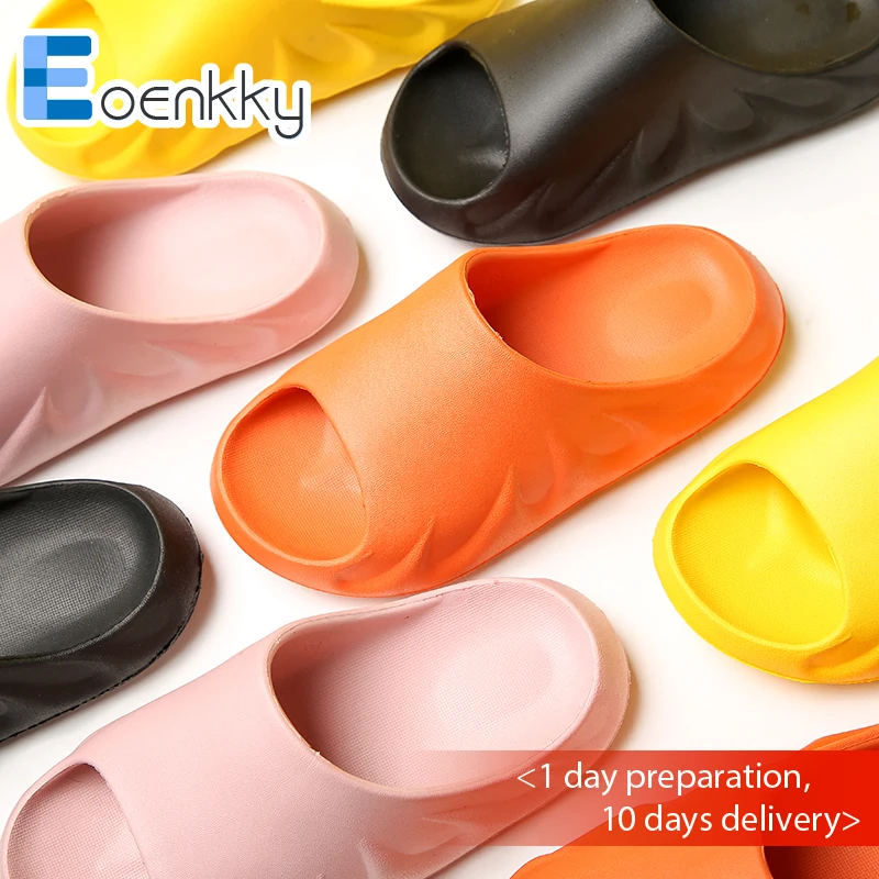 Сандалии детские Нескользящие на платформе летние пляжные тапочки Эва мягкая