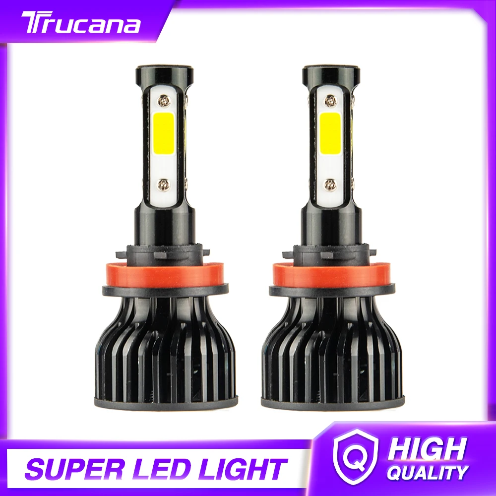 

Trucana Canbus Car Light H4 LED 10000LM H7 LED Car Headlight H11 Auto LED Bulbs H13 9004 9007 9005 9006 9012 Fog Lamp 48W 6000K